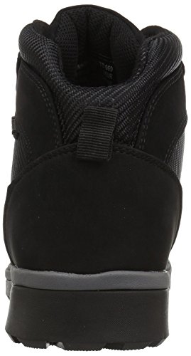 Lugz Bota masculina Zeolite Mid Fashion, Preto/Carvão, 6.5