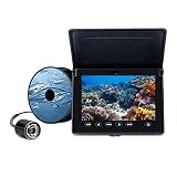 [buscador de pescado de 4.3 pulgadas con sun-visor] monitor de color lcd grande de 4.3 pulgadas, cámara 1000tvl, puede ver un mundo submarino real, peces que se mueven e incluso a los peces mordidos.