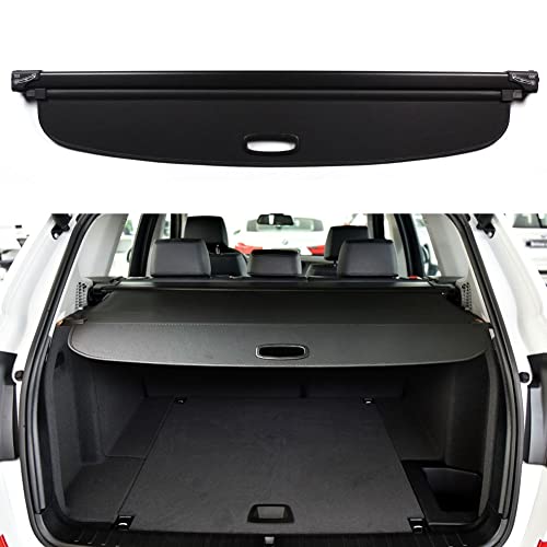 BOPARAUTO Cargo Cover for BMW X3 Accessories 2011-2015 2016 2017 Rear Black Trunk Shade Luggage Security Cover