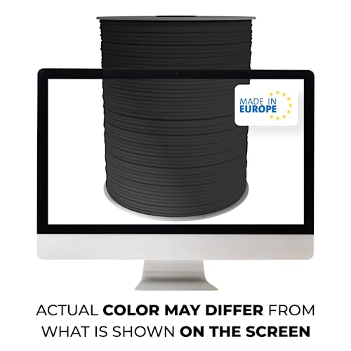 EdcX Paracord 4mm, 35+ colori solidi (15m, 30m