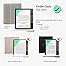 kwmobile Origami Case Compatible with Amazon Kindle Oasis 10. Generation - Case Slim Premium PU Leather Cover with Stand - Multicolor Dark Pink/Blue/Green