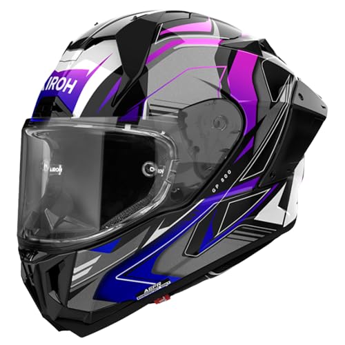 OMOLOGAZIONE ECE 22-06 AIROH GP 800 MUST BLUE GLOSS S