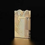 Sanji's Brass Side Lighter - Handmade, Refillable, Portable, Suitable for Collection, Decoration, Gift