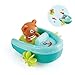 Hape- Barca a molla per bagnetto, Multicolore, E0217