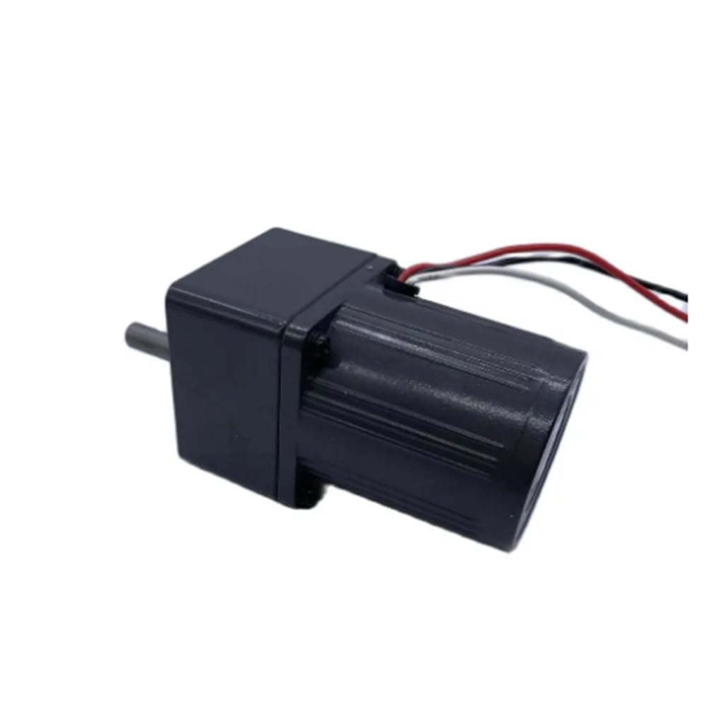CALT LINIX - Motor de engranaje (230 V CA, 15 W, YN70-15-8, condensador monofásico, motor reversible para chimenea 70JB360G10, relación de reducción 1:360, diámetro del eje de salida 10 mm)