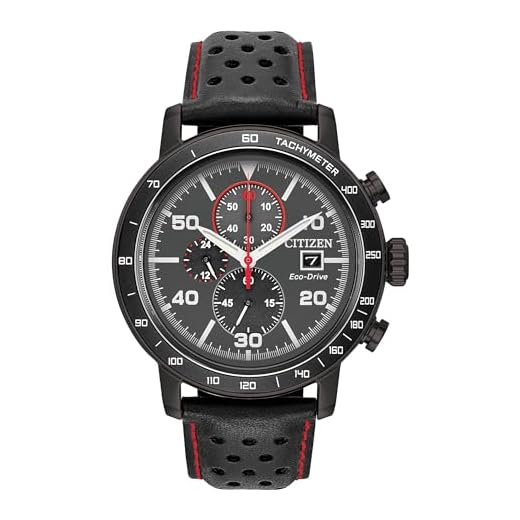 Citizen Reloj Cronógrafo para Hombre de Cuarzo con Correa en Cuero CA0645-15H