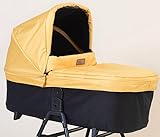 mountain buggy Heritage V4 Carrycot Plus Babywanne für Urban Jungle und Terrain, Farbe: solare - gelb, von Geburt bis 3 Jahre, mit UV-Schutz 50+