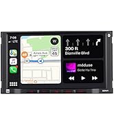 Dual Electronics DCPA71 7-inch Touch Screen Double DIN Car Stereo Receiver | Apple CarPlay Androi...