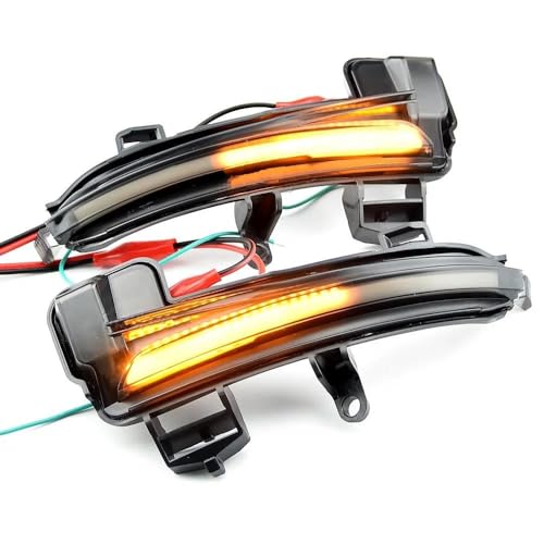 LED clignotant dynamique eau courante Skoda Superb B8 2016-2019 répétiteur fumé