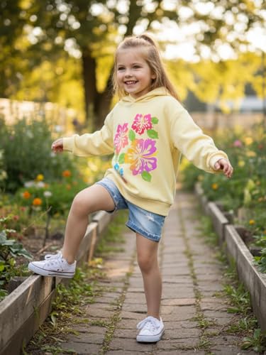 Image of WELAKEN Sweatshirts for Girls Toddler & Kids II Little Girl's Pullover Tops Sweaters & Hoodies