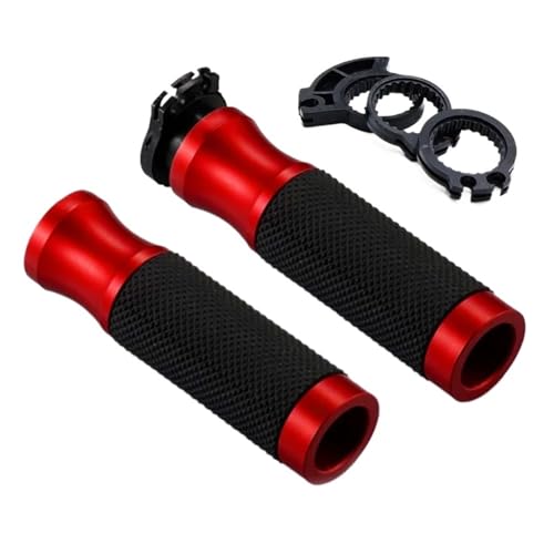 Manillar motocicleta 22mm con puños CNC antideslizantes para Ducati