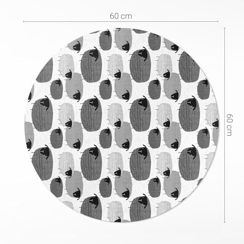 Tapis maison déco durable et élégant en PVC pour sol intérieur - 4
