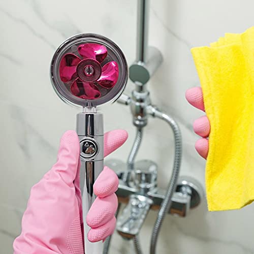 adgfd Douchekop, roestvrij stalen handdouche, hogedruk multicolor sproeier badkamer douche accessoires douchekop kan 360… - Image 8