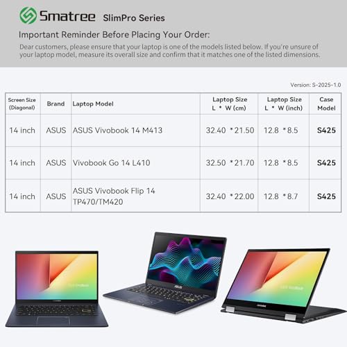 Funda para ASUS Vivobook Flip 14 antichoque Super-Corner 2