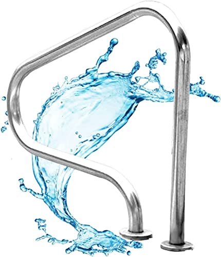 Barandal para piscina de acero inoxidable 304 miniatura 1