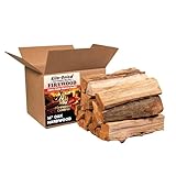 Firewood Central Kiln-Dried PA Oak – 16” Splits (14–18 Pieces) – Long Burn, Smoking Wood for Cooking, Fire Pits & Home Heating – Easy Light, Low Smoke, USA Sourced