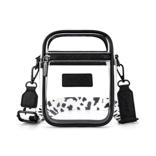 Image of Wrangler Clear Bag for Stadium Events Crossbody Purse for Concerts, Sports