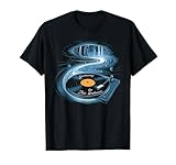 Vinyl Tshirt Herren Schallplatten Player Musik