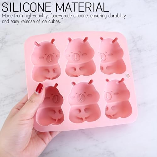 Molde de Silicona para Cubos de Hielo Animal Divertido miniatura 3