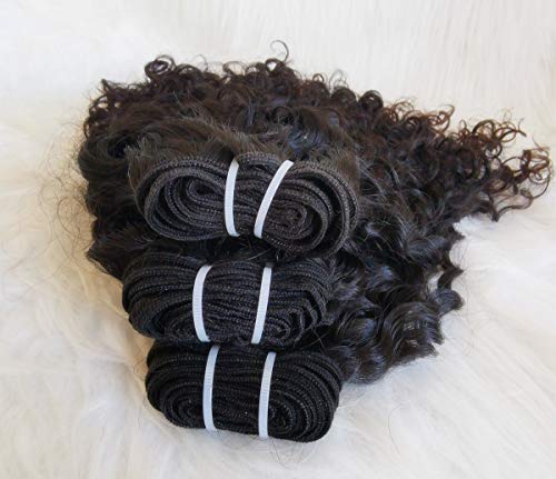 Clytie Lift 613 Raw Curly Human Hair 3 Bundles Water Wave Unprocessed Remy Virgin Hair Double Wefted Weave (16"18"20") #TOP2