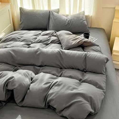 VENIES Bettwäsche 150 x 200 cm Einzelbett Bettbezug kuschelig weich...