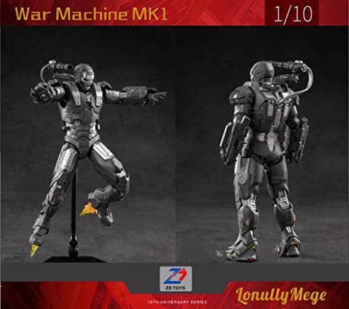 Lonullymege War Machine Mark1 Action Figure-2022 New Released 7 Inch Deluxe Painting Exquisite Collection Movable Model Toys (War Machine Mark1) #TOP3