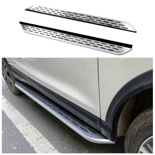 2 PCS Barras Laterales de Aluminio para Cadillac XT6 2019-2024