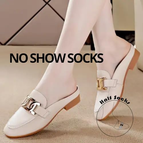 MABUA Anti-Slip Breathable Half Socks, Pairs3