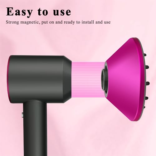 YTCHYYSK Acessório difusor compatível com secador de cabelo Dyson HD01 HD02 HD03 para cabelos ondula