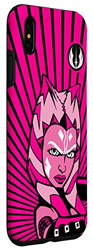 Coque iPhone XS Max Star Wars Ahsoka rose protection fine - 3