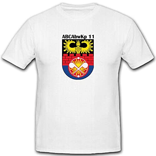 T-shirt #3473 Bundeswehr Abcabwkp 11 ABC Défense blanc 4XL