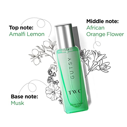 Image of The Woman Company Gutsy Perfume for Women - 20 ml | Travel Friendly Premium Long-Lasting Fragrance | Fresh & Musky