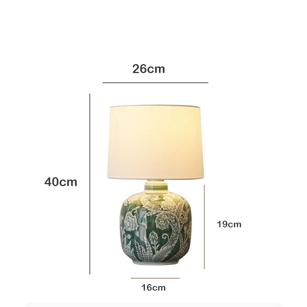 Lampka biurkowa Sypialnia Mała Lampa Biurkowa Nocna Artystyczny Salon Ceramiczny Lampka nocna
