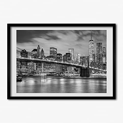 Cadre photo Manhattan Nowy Jork 70x50 pour sublimer la déco de votre salon