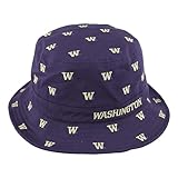 Washington Huskies NCAA Officially Licensed Bucket Hat Gilligan Scatter Team Color