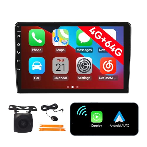 [4G 64G] Android Car Stereo FM Radio Carplay Android Auto 9