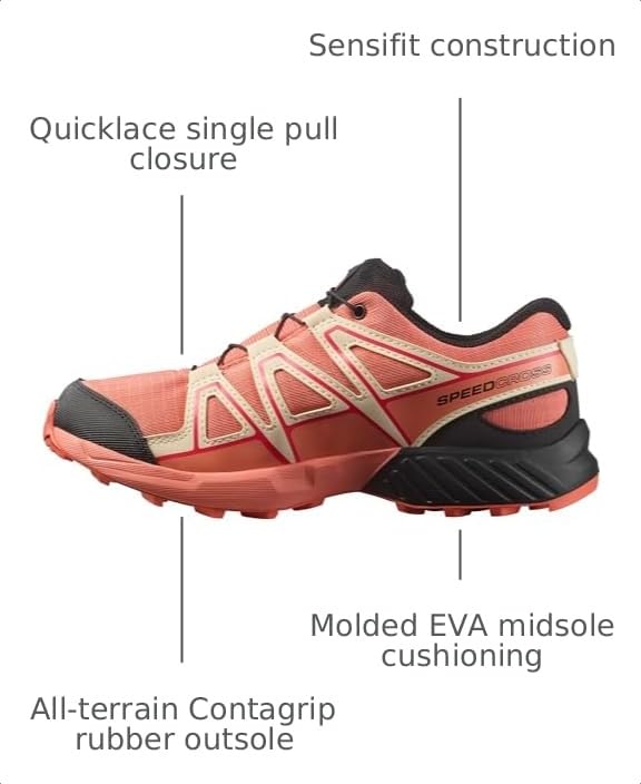 Image of Salomon Junior SPEEDCROSS CLIMASALOMON WATERPROOF Outdoor Shoes for Kids