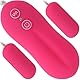 Vibro Ei x2 Rosa 20 Vibrationsmodi Vibrator für frauen Bullet-Vibratoren & Vibrationseier Mini vibration für Vibrator klein Vibro ei für frauen leise Sex eier FOPS M14-2