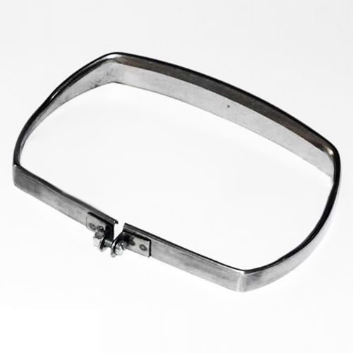 Cornice ghiera faro in acciaio inox adattabile per...