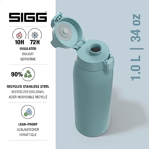 SIGG, Insulated Water Bottle, Shield Therm One, Suitable for Carbonated Beverages, Leakproof, Dishwasher Safe, BPA Free - Image 2