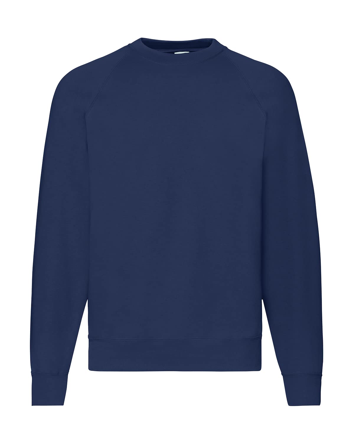 Fruit of the Loom Men's Raglan Sweatshirt Hoodie, Blue (Navy), 4XL
