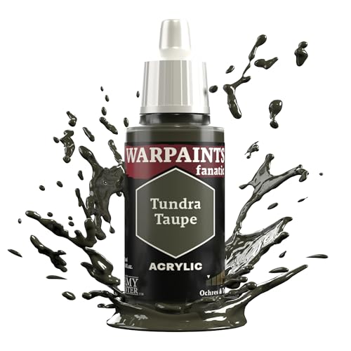 The Army Painter Browns & Neutrals Warpaints Fanatic 18 ml Acrylfarben (Tundra Taupe)