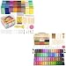 Aestd-ST Polymer Clay 50+60 Colors，Modeling Clay for Kids DIY Starter Kits, Oven Baked Model Clay,with Sculpting Tools, Ideal Gift for Children and Artists (50+60 Colors)