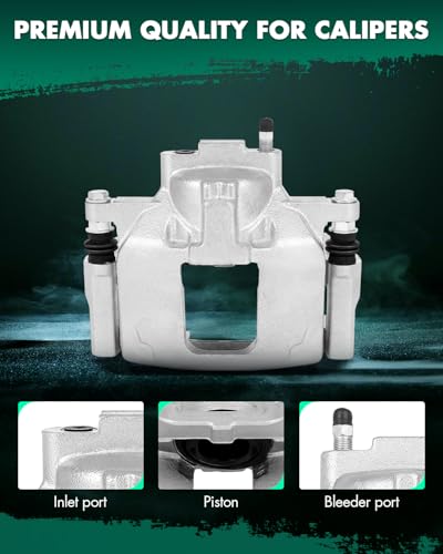 Image of SCITOO 18B5044A 18B5045A Front Brake Calipers Fit For Dodge For Journey 2009-2012, Disc Brake Caliper Assemblies,2PCS
