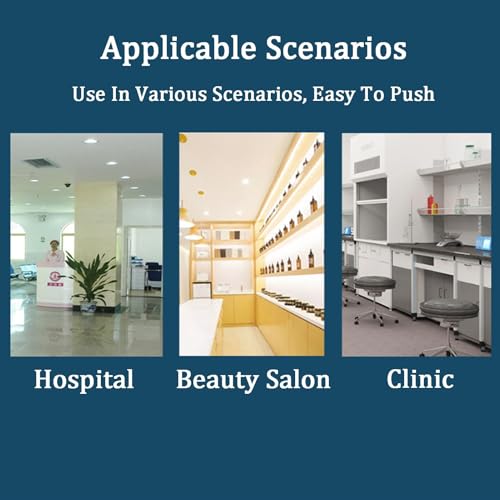 Rideau de confidentialité amovible sur roulettes pour salon de beauté