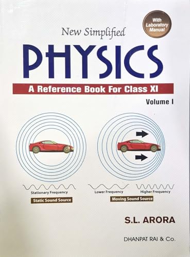 Image of SL Arora - Class 11 - New Simplified Physics - Vol 1 + 2 + Lab Manual - Combo Set of 3 Books - 2025 /Ed. for 2026 Exams [ORIGINAL BOOKS - TOP GRADE PAPER & PRINT] (CBSE)