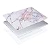 MOSISO Compatible with MacBook Air 11 inch Case (Models: A1370 & A1465), Plastic Pattern Hard Shell Case & Keyboard Cover Skin & Screen Protector, Colorful Marble