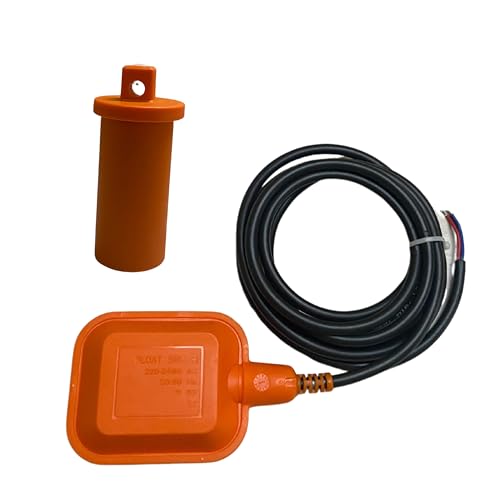 Image of Float Switch with 1year Warranty | Float Sensor | Water Level Sensor 250V 16A (2 Mtr Wire) | Water Tank Float Switch with Warranty Pack of (1)