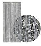 Farben: grau/silber mit silbernen Perlenketten