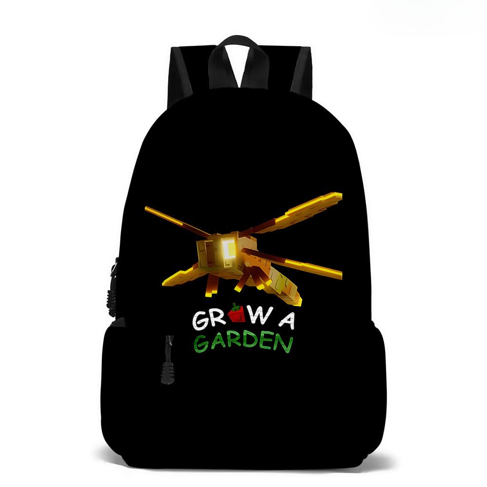 Hzsyc Boys Grow A Garden Backpack Kids Grow A Garden Large Capacity Laptop Backpack Travel Backpacks (C05,16.9in)